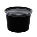 ΜΠΩΛ ΣΟΥΠΑΣ ΜΙΚΡΟΚΥΜΑΤΩΝ ΜΑΥΡΟ 20οζ/50τμχ ΜΕ ΚΑΠΑΚΙ