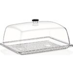 ΔΙΣΚΟΣ ΒΙΤΡΙΝΑ PC ΔΙΑΦΑΝΟΣ ΜΕ ΚΑΠΑΚΙ 33Χ27εκ