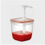 ΔΟΧΕΙΟ ΜΕ ΤΡΟΜΠΑ ΓΙΑ ΜΟΥΣΤΑΡΔΑ-ΚΕΤΣΑΠ 3.6λίτρα 18Χ18εκ