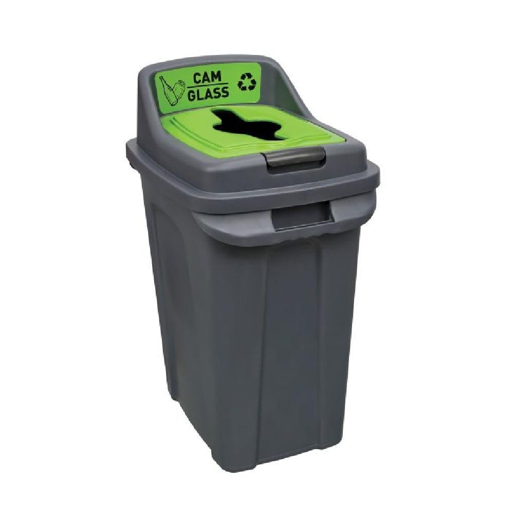 ΚΑΔΟΣ ΑΝΑΚΥΚΛΩΣΗΣ ΓΥΑΛΙΟΥ 50λίτρα (47Χ35Χ63Υ.)