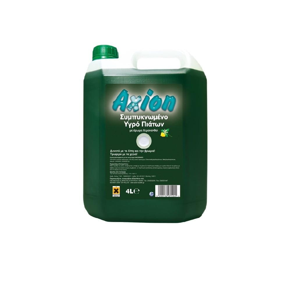 AXION-YGRO-PIATON-LEMONANTHOI-4lt ΑΧΙΟΝ ΥΓΡΟ ΠΙΑΤΩΝ PROFESSIONAL 4lt ΣΥΜΠ/ΜΕΝΟ ΛΕΜΟΝΑΝΘΟΙ - Image 1