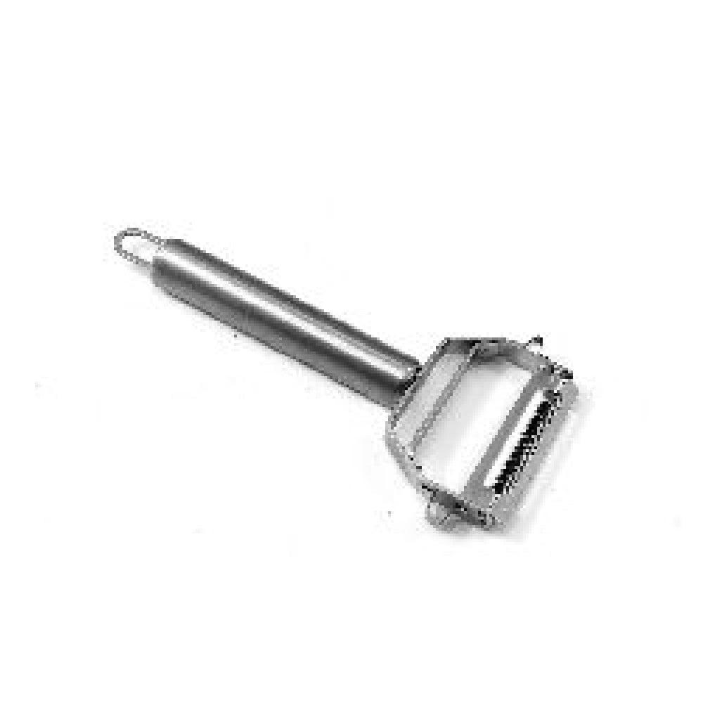 KATHARISTHRAS-JULIENNE-INOX-ME-LAMA-DIPLH-7ek ΚΑΘΑΡΙΣΤΗΣ ΠΕΤΑΛΟ INOX JULIENNE ΜΕ ΛΑΜΑ ΚΟΠΗΣ 7εκ - Image 1