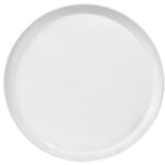 ΠΙΑΤΕΛΑ ΠΙΤΣΑΣ PC (POLYCARBONATE) ΣΤΡΟΓΓΥΛΗ ΛΕΥΚΗ 40εκ