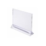 ΣΤΑΝΤ ΚΑΡΤΩΝ ΑΚΡΥΛΙΚΟ ΔΙΑΦΑΝΟ 5εκΧ4Υ.