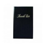 ΘΗΚΗ ''THANK YOU'' ΓΙΑ ΛΟΓΑΡΙΑΣΜΟ και ΡΕΣΤΑ 14εκΧ27Υ. ΜΑΥΡΗ