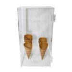 ΧΩΝΟΘΗΚΗ ΑΚΡΥΛΙΚΗ 4θέσεων ΜΕ ΠΟΡΤΑΚΙ 23Χ17Χ44Υ.