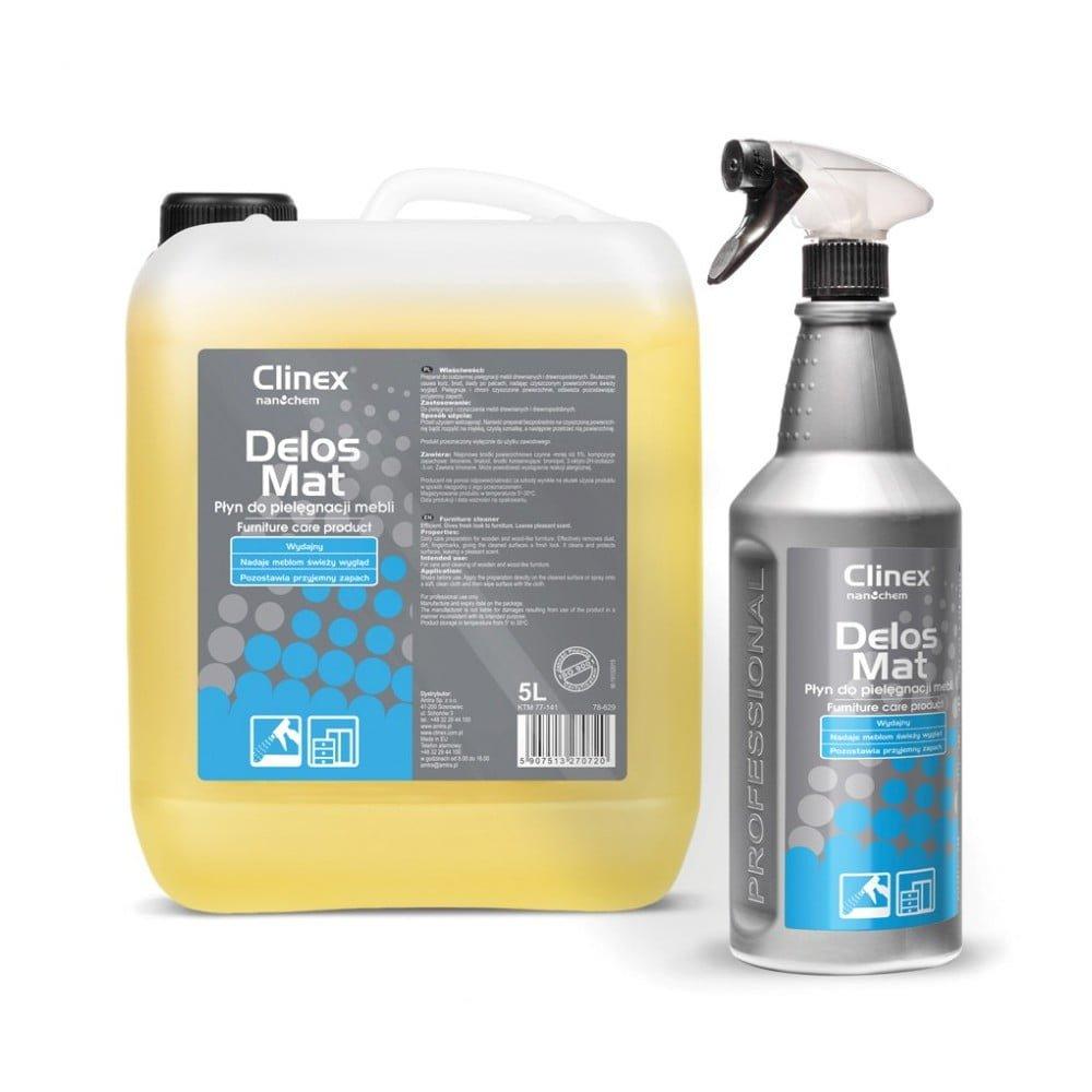 CLINEX-DELOS-MAT-KATHARISTIKO-EPIPLON-1lt CLINEX DELOS ΜΑΤ ΚΑΘΑΡΙΣΤΙΚΟ ΕΠΙΠΛΩΝ 1λίτρο - Image 1