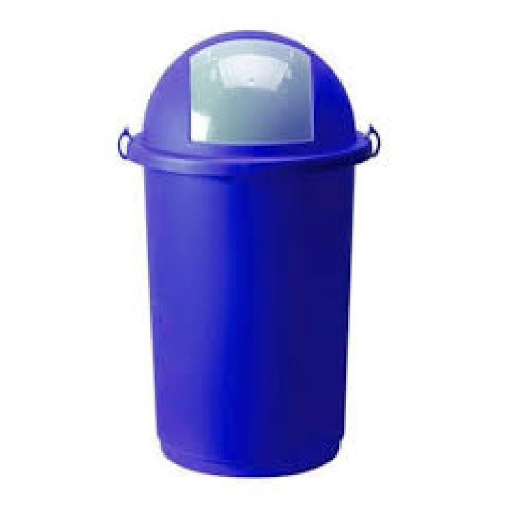 ΚΑΔΟΣ ΑΠΟΡ/ΤΩΝ ΠΛΑΣΤΙΚΟΣ PUSH 60λίτρα Φ44Χ84εκ ΜΠΛΕ