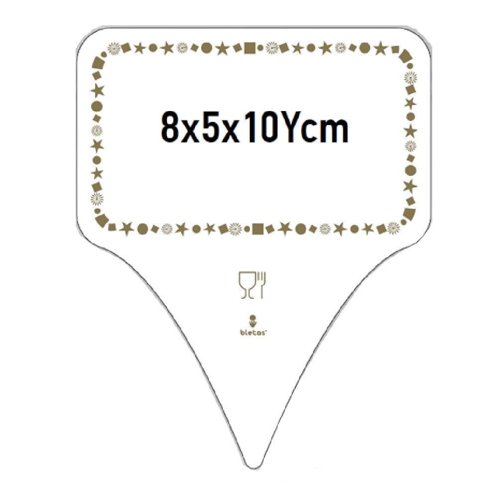 ΤΑΜΠΕΛΑΚΙ ΤΙΜΩΝ ΚΑΡΦΙ PVC ΟΡΘΟΓΩΝΙΟ 8Χ10εκ