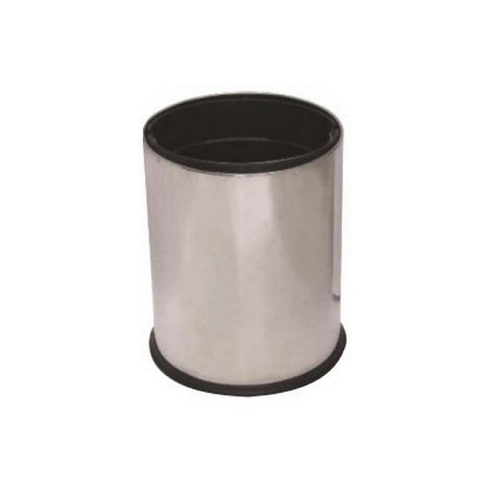 ΧΑΡΤΟΔΟΧΕΙΟ ΙΝΟΧ ΜΕ ΠΛΑΣΤΙΚΟ ΚΑΔΟ 25Χ44εκ