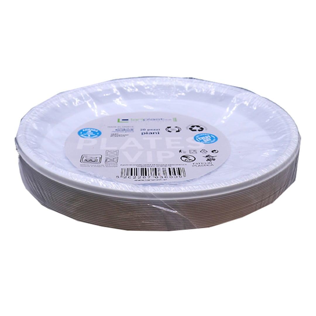 PIATA-LARIPLAST-PLASTIKA-23ek-20tmx ΠΙΑΤΑ ΠΛΑΣΤΙΚΑ ΕΠΑΝΑΧΡΗΣΙΜΟΠΟΙΟΥΜΕΝΑ LARIPLAST 23εκ/20τμχ - Image 1