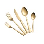 ΜΑΧΑΙΡΟΠΗΡΟΥΝΑ ΣΕΤ 30 ΤΜΧ PORTO GOLD SHINY