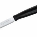 Μαχαίρι ξεφλουδίσματος μαύρη λαβή