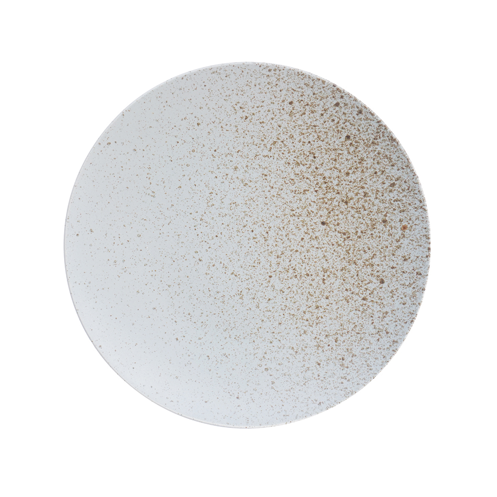 Piatela_Porselane_stroggule_Silver_Moon_33cm ΠΙΑΤΕΛΑ ΠΟΡΣΕΛΑΝΗ ΣΤΡΟΓΓΥΛΗ SILVER MOON 33CM - Image 1