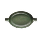 ΠΙΑΤΕΛΑ ΠΟΡΣΕΛΑΝΗΣ ΟΒΑΛ ΒΑΘΙΑ WINGS OLIVE 26CM X 14CM  ΚΑΙ 31CM X 17CM