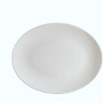 ΠΙΑΤΕΛΑ ΟΒΑΛ COUPE ΛΕΥΚΗ 30CM