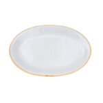 ΠΙΑΤΕΛΑ ΟΒΑΛ ΠΟΡΣΕΛΑΝΗ NATURAL ΜΠΕΖ 24CM, 29CM ΚΑΙ 35CM