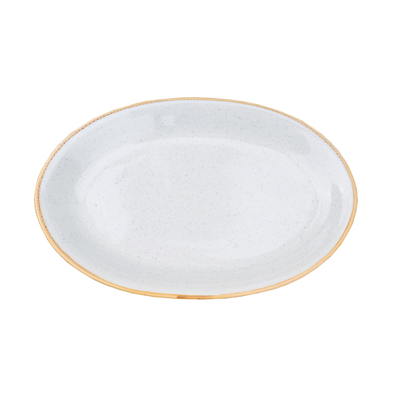Piatela_obal_porselane_Natural_Beige_24cm ΠΙΑΤΕΛΑ ΟΒΑΛ ΠΟΡΣΕΛΑΝΗ NATURAL ΜΠΕΖ 24CM, 29CM ΚΑΙ 35CM - Image 1