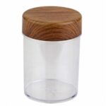 ΣΤΡΟΓΓΥΛΟ ΒΑΖΟ 0,2 L - 0,5 L - 1 L - 2 L ΜΕ ΚΑΠΑΚΙ EVELIN 10826