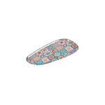 ΠΙΑΤΕΛΑ ΤΡΑΠΕΖΟΕΙΔΗΣ ΜΕΛΑΜΙΝΗΣ ΣΧΕΔΙΟ ΛΕΥΚΟ 27(15)X9,5X2CM