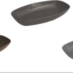 ΠΙΑΤΕΛΑΚΙ PC ΠΑΡΑΛ/ΜΟ ΓΚΡΙ ΑΝΟΙΧΤΟ 17CM