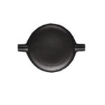 ΠΙΑΤΟ-ΤΑΨΑΚΙ ΠΟΡΣΕΛΑΝΗΣ ΣΤΡΟΓΓΥΛΟ WINGS BLACK 21X15CM, 28X20CM