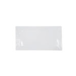 ΠΙΑΤΟ ΣΕΡΒΙΡΙΣΜΑΤΟΣ ΟΡΘΟΓΩΝΙΟ ΛΕΥΚΟ 28.5X15CM, 36.5X15.5CM