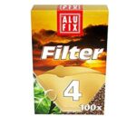 ALUFIX ΦΙΛΤΡΑ ΚΑΦΕ Νο4/100τμχ