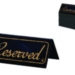 "RESERVED" P/G ΜΑΥΡΟ