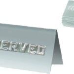 "RESERVED"INOX ΑΝΑΓΛΥΦΟ 6X12X6YCM